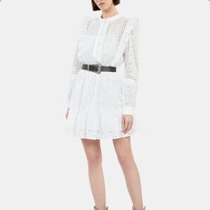 The kooples broderie anglaise mini dress